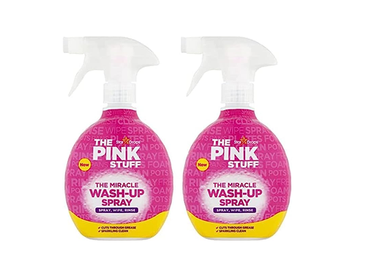 Le spray nettoyant Pink Stuff 500 ml - 2x
